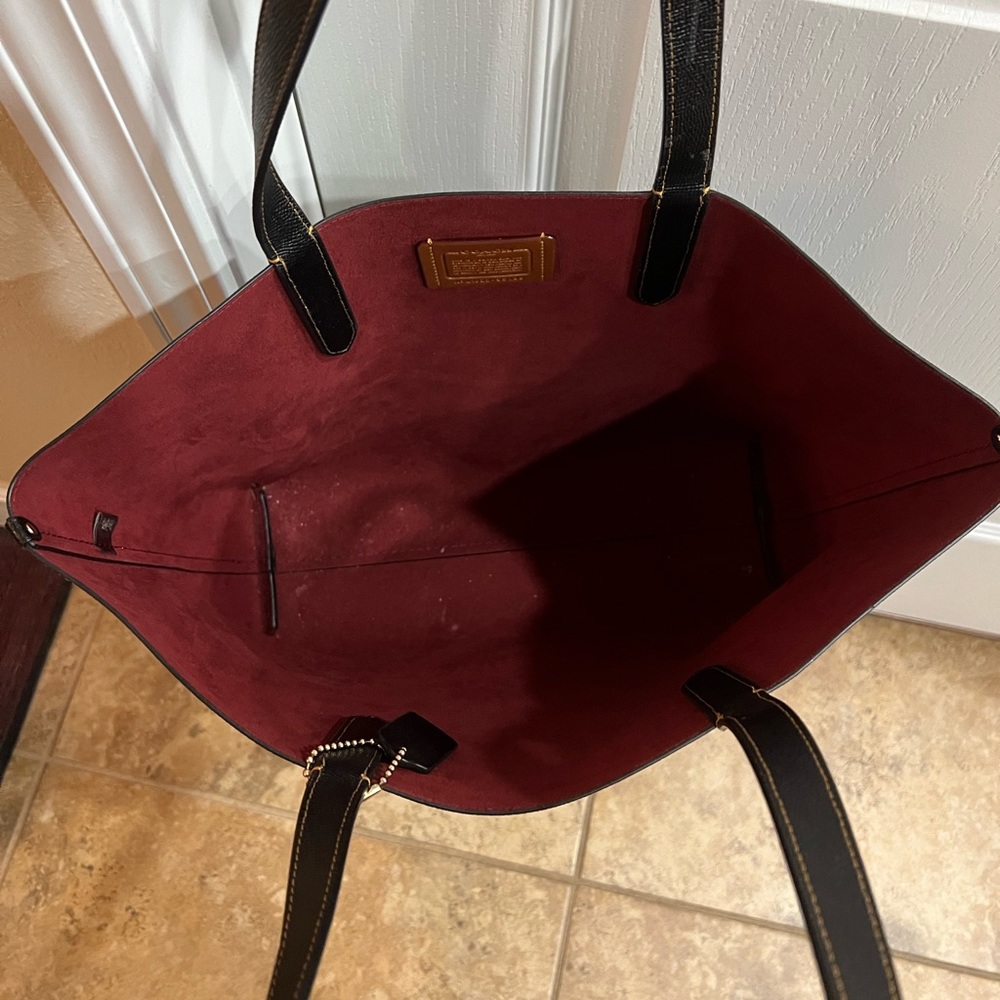 Coach Leatherwear Tote. Barely used! - Picture 3 of 5